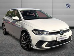 White Used 2021 VW Polo Life Hatchback | £13,890 (Fair price)