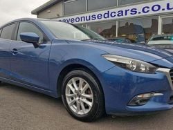 Blue Used 2017 Mazda 3 Hatchback | £7,688 (Fair price)