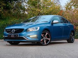 Blue Used 2017 Volvo S60 R-Design Sedan | £14,990 (Expensive)
