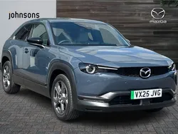 Grey New 2025 Mazda MX30 Exclusive-Line SUV | £16,900 (Fair price)