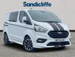 White Used 2023 Ford Transit Custom Sport Van | £34,500