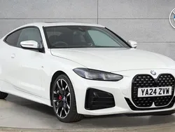 White Used 2024 BMW 420 M Sport Coupe | £37,495 (Fair price)