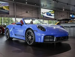 Lugano blue New 2024 Porsche 911 Carrera Cabriolet | £129,990 (A bit pricey)