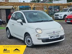 White Used 2012 Fiat 500 Lounge Hatchback | £2,490 (Good price)