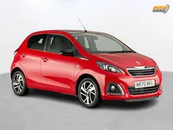 Red Used 2021 Peugeot 108 Allure Hatchback | £8,195 (Fair price)