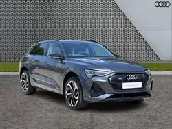 Grey Used 2021 Audi e-tron Black Edition SUV | £29,995 (Fair price)