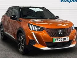 Orange Used 2023 Peugeot e-2008 GTi SUV | £16,303 (Fair price)