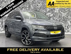 Grey Used 2020 Skoda Karoq SportLine SUV | £14,695 (Fair price)