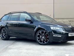 Black Used 2017 Skoda Octavia vRS Estate | £9,295 (Fair price)