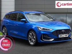 Blue Used 2022 Ford Focus ST-Line Estate | £17,350 (A bit pricey)