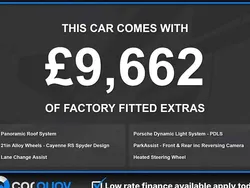 Used 2019 Porsche Cayenne SUV | £38,995 (Fair price)