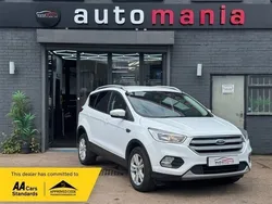 White Used 2018 Ford Kuga Zetec SUV | £10,299 (Fair price)