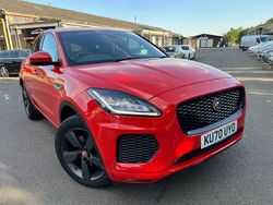Red Used 2020 Jaguar E-Pace Chequered Flag SUV | £18,995 (Fair price)