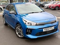 Blue Used 2022 Kia Rio GT-Line S Hatchback | £13,850 (Fair price)