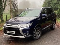 Blue Used 2018 Mitsubishi Outlander SUV | £10,995 (Good price)