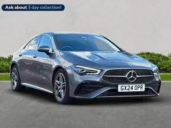Grey Used 2024 Mercedes CLA220 Executive Sedan | £28,499 (Fair price)