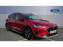Red Used 2022 Ford Focus Active Estate | £17,510 (A bit pricey)