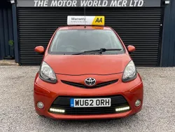 Orange Used 2012 Toyota Aygo Hatchback | £2,099 (Fair price)