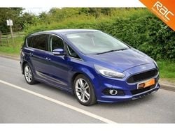 Blue Used 2017 Ford S-MAX Sport MPV | £12,995 (Fair price)