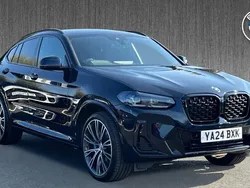 Black Used 2024 BMW X4 M Sport SUV | £46,499 (Good price)