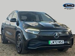 Black Used 2022 Mercedes EQA250+ AMG line SUV | £20,695 (Fair price)