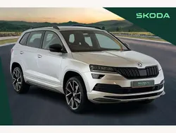 Silver Used 2022 Skoda Karoq SportLine SUV | £23,390 (Fair price)