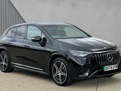 Obsidian black metallic Used 2024 Mercedes EQE AMG 53 Edition Estate | £71,027 (A bit pricey)