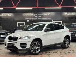 Alpine white Used 2013 BMW X6 M50 Performance SUV | £11,991