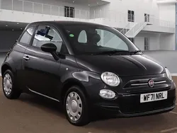 Black Used 2021 Fiat 500 Pop Hatchback | £8,600 (Good price)