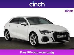White Used 2023 Audi A3 e-tron S-Line Hatchback | £21,419 (Fair price)