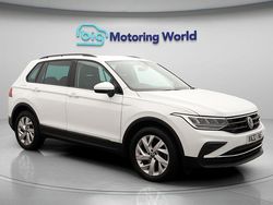 White Used 2022 VW Tiguan S SUV | £17,200 (Good price)