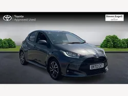 Grey Used 2022 Toyota Yaris Hybrid Design Hatchback | £17,115 (Fair price)