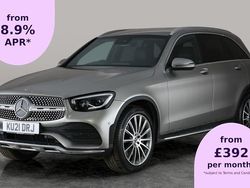Silver Used 2021 Mercedes GLC220 AMG Line Premium Estate | £25,757 (A bit pricey)