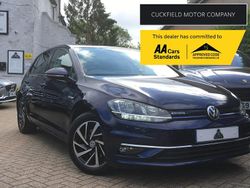Blue Used 2019 VW Golf VII Match Hatchback | £15,490 (Fair price)