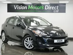 Black Used 2012 Mazda 3 Inclusive Hatchback | £3,480 (Fair price)