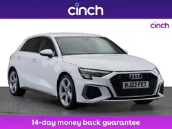White Used 2022 Audi A3 Comfort Hatchback | £23,349 (Fair price)