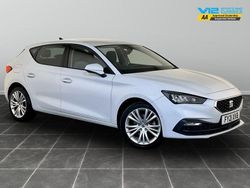 White Used 2021 Seat Leon SE Dynamic Hatchback | £14,995 (Fair price)