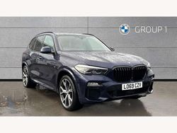 Blue Used 2019 BMW X5 M Sport SUV | £40,475 (A bit pricey)