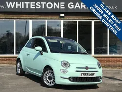 Green Used 2018 Fiat 500 Lounge Hatchback | £7,250 (Fair price)