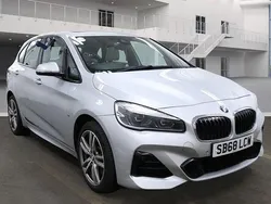 Silver Used 2018 BMW 225 Active Tourer M Sport MPV | £10,499 (A bit pricey)