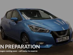 Blue Used 2019 Nissan Micra Acenta Hatchback | £8,780 (Fair price)