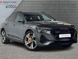 Grey Used 2022 Audi e-tron Sportback Advanced SUV | £36,354