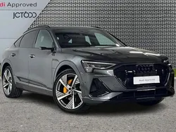 Grey Used 2022 Audi e-tron Sportback Advanced SUV | £36,354