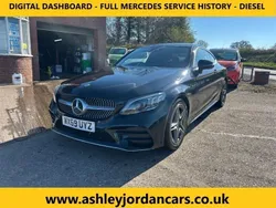 Black Used 2019 Mercedes C300 AMG Line Premium Coupe | £18,999 (A bit pricey)