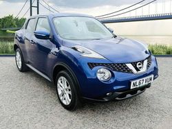 Blue Used 2017 Nissan Juke Acenta SUV | £5,990 (Good price)