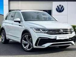 White Used 2023 VW Tiguan R-line Edition SUV | £27,990 (Fair price)