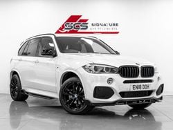 White Used 2018 BMW X5 M Sport SUV | £26,995 (Fair price)