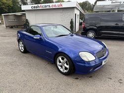 Blue Used 2001 Mercedes SLK200 Cabriolet | £1,850