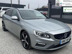Silver Used 2017 Volvo V60 R-Design Estate | £9,990 (Fair price)