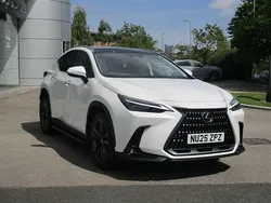 White Used 2025 Lexus NX450h+ SUV | £55,000 (A bit pricey)